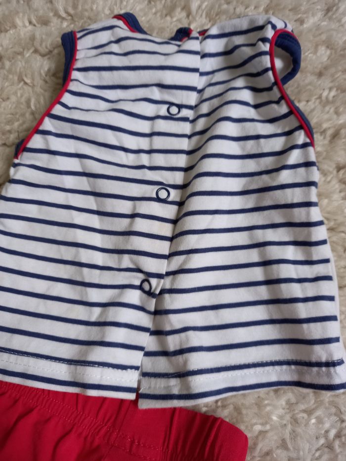 Ensemble robe short,leggings 1 mois - photo numéro 6