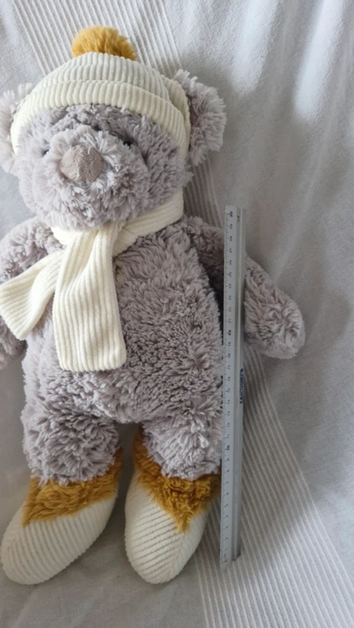 Ourson avec bonnet et écharpe atmosphera Kids - photo numéro 5
