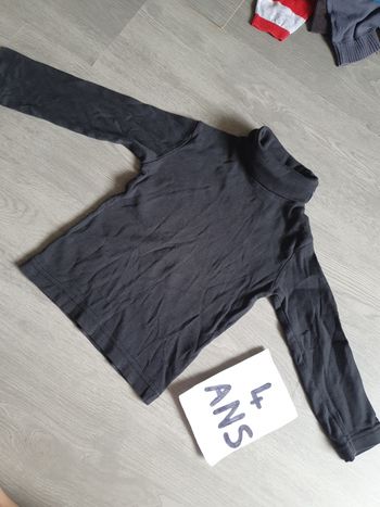 Maillot t-shirt sous pull 4ans garçon