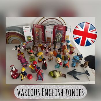 Tonies anglais à vendre 