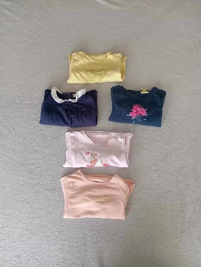 Tee-shirts manches longues 6 mois