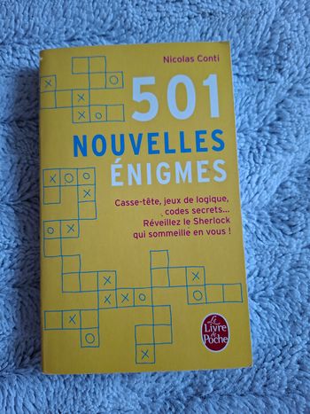 Livre 501 nouvelles énigmes