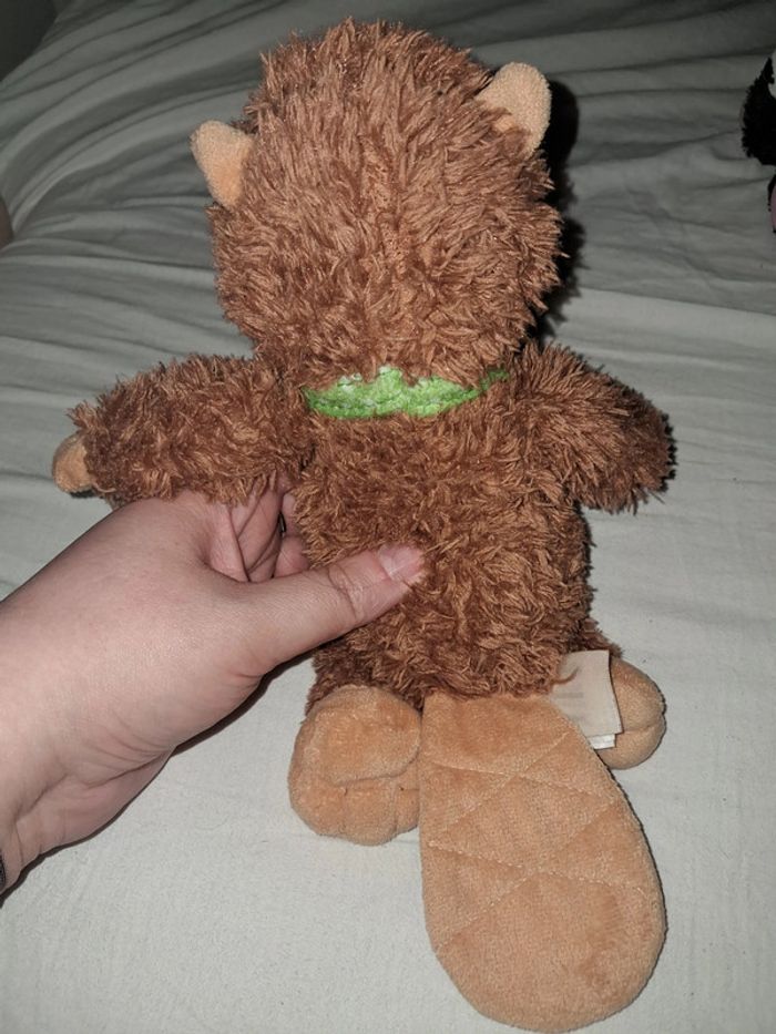 Peluche castor kinder - photo numéro 2