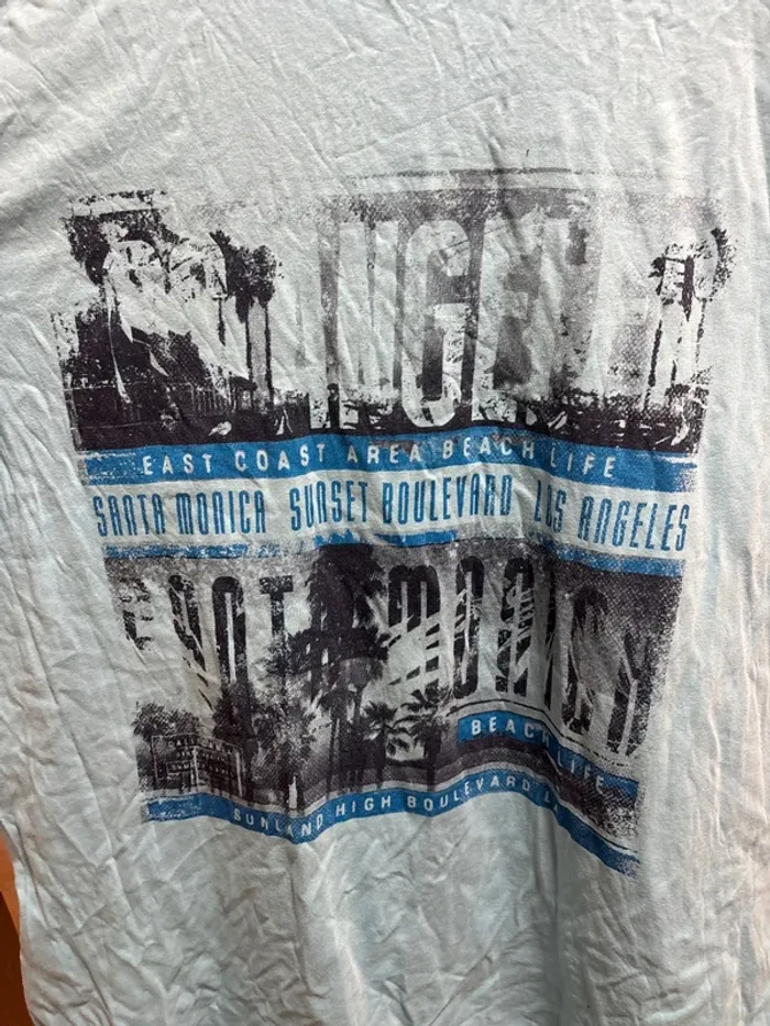 T shirt imprimer taille XL marque Angelo litrico - photo numéro 2