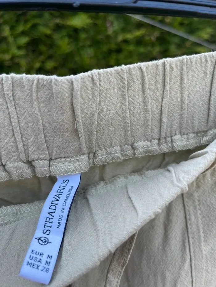 short rustique vert stradivarius - photo numéro 3