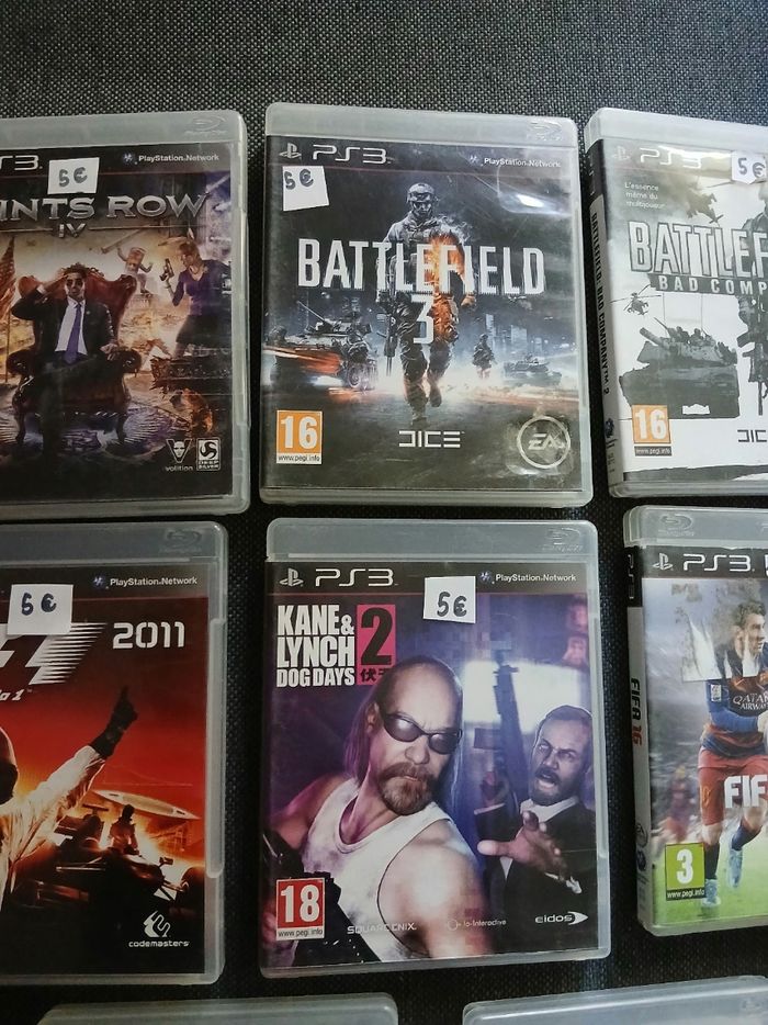 Lot de 8 jeux ps3 - photo numéro 3