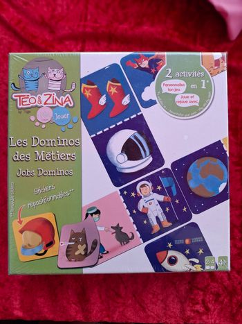 Jeux de société les dominos des métiers
