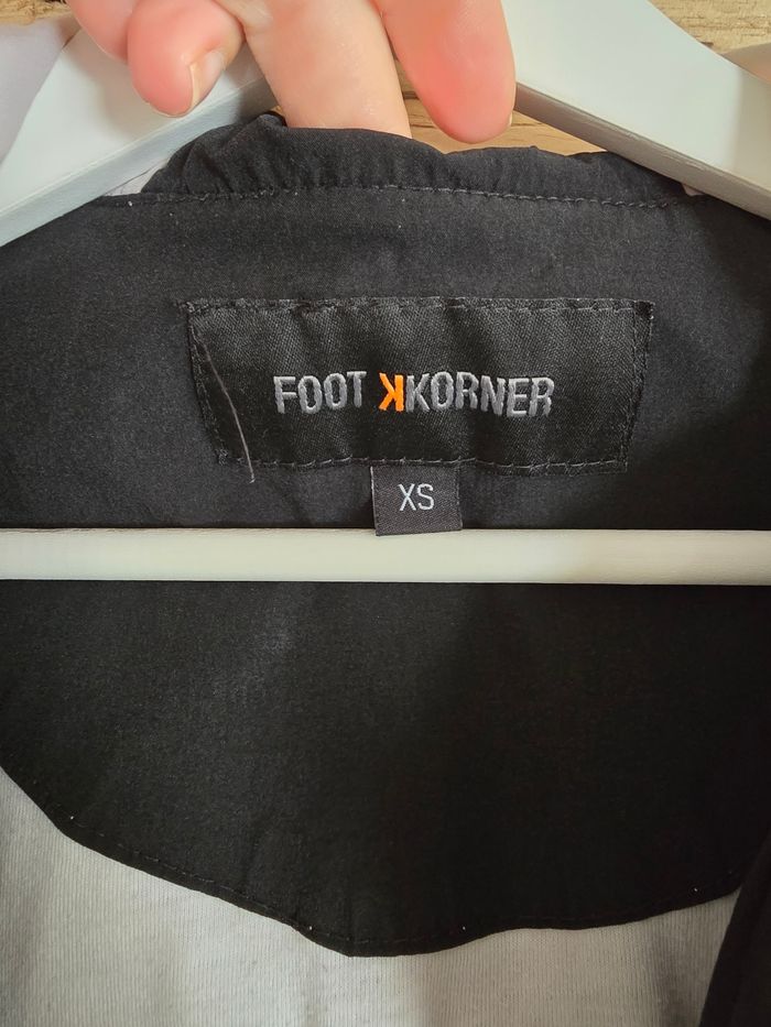 Veste zippée à capuche homme taille XS footkorner - photo numéro 3