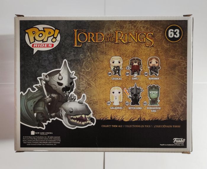 Funko POP! Witch King & Fellbeast #63 Rides - Le Seigneur des Anneaux - Figurine Vinyle - photo numéro 3