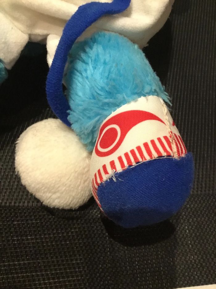 Peluche Popples sportif balle de tennis Mattel sport 1987 vintage - photo numéro 12