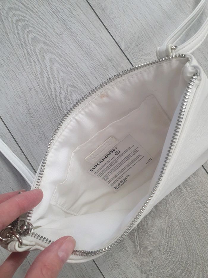 Sac bandoulière Blanc - photo numéro 2