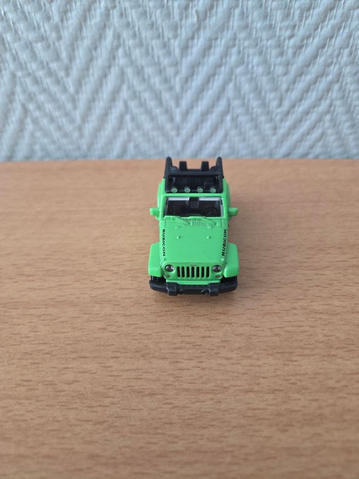 Jeep Wrangler Majorette Vert