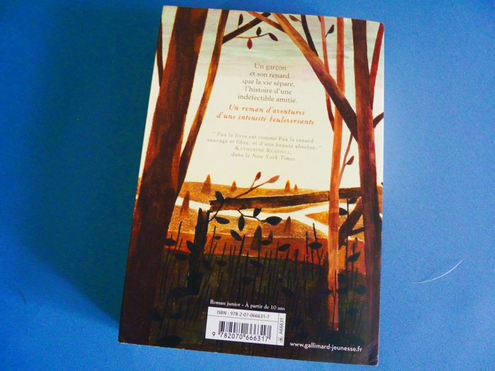 Pax et le petit soldat + Le choix de Sam Livre dès 10 ans TBE - photo numéro 3