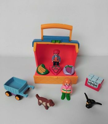 PLAYMOBIL 123 Marché de la Ferme 🍓🌽