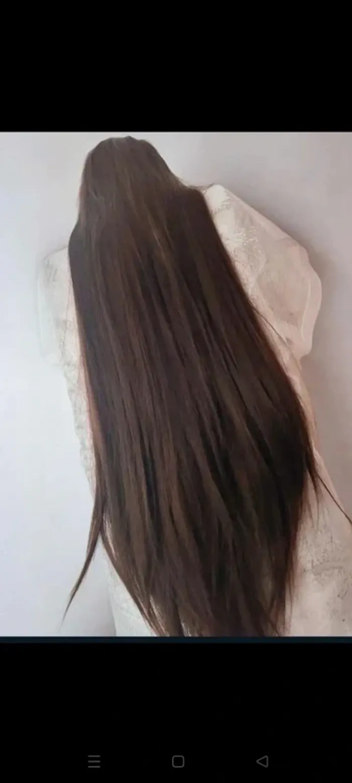 🎀 Promo 🎀 Perruque Naturelle 1MÈTRE 🎀