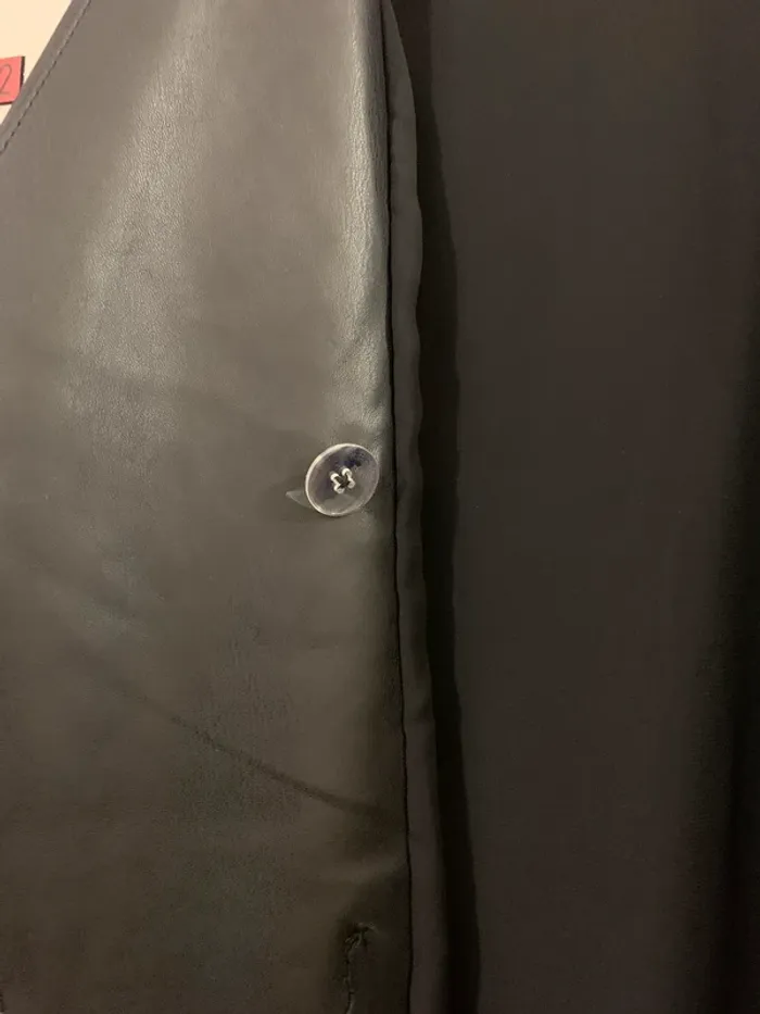 Robe portefeuille cuir. - photo numéro 5