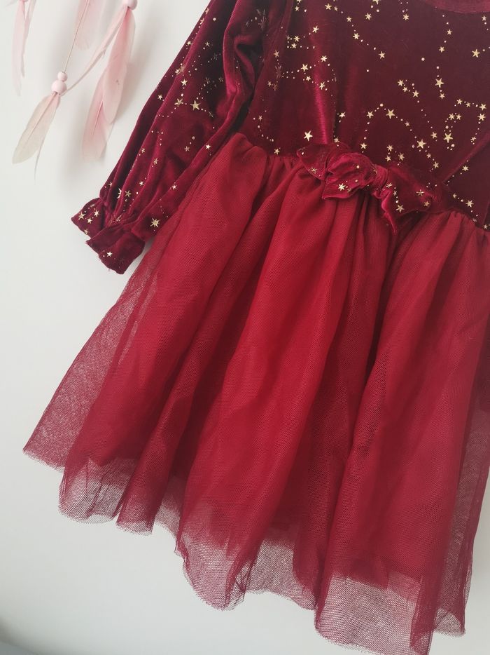 Robe de fête Noël velour - photo numéro 3