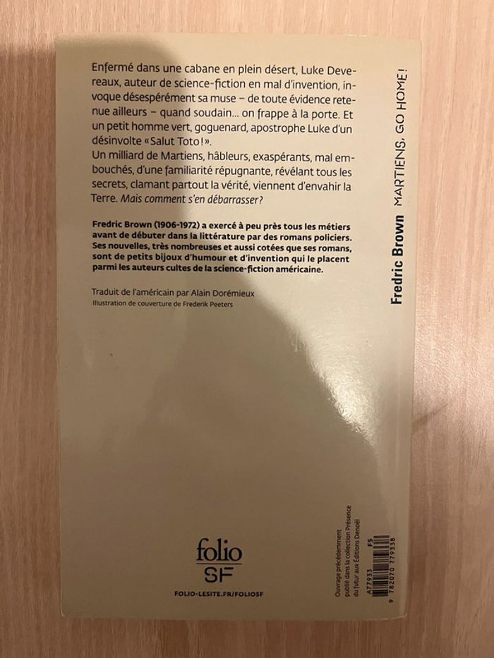 Livre martiens go home - photo numéro 2
