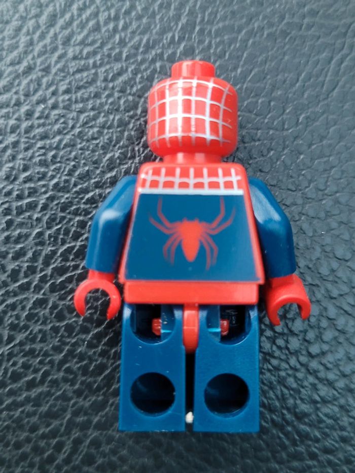 Figurine lego SPD028: Spider-Man 3 - Dark Blue Arms and Legs, Silver Webbing - photo numéro 2