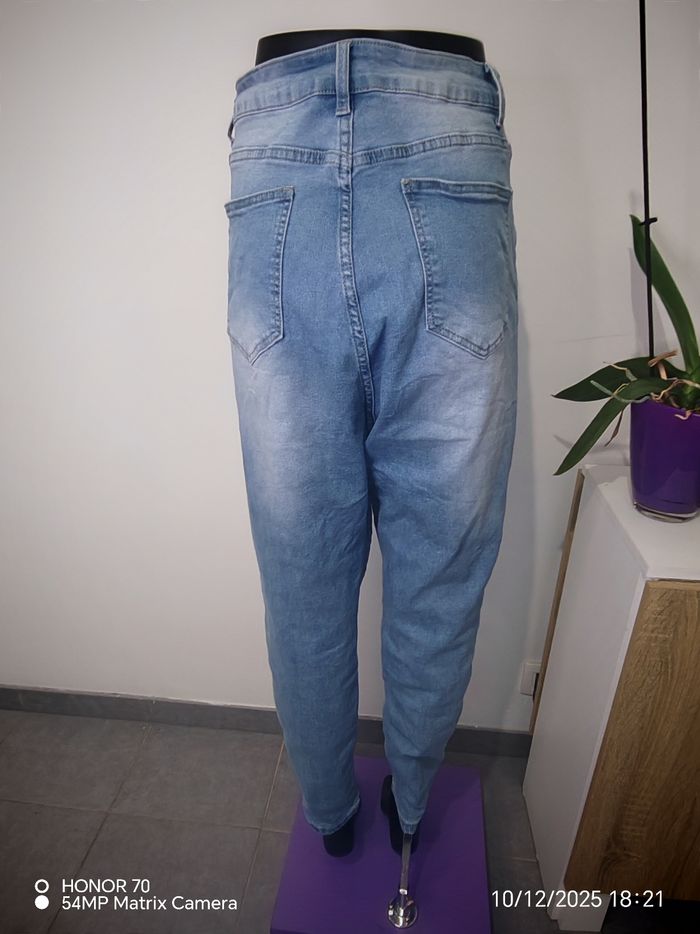 Jeans mom taille haute - photo numéro 3