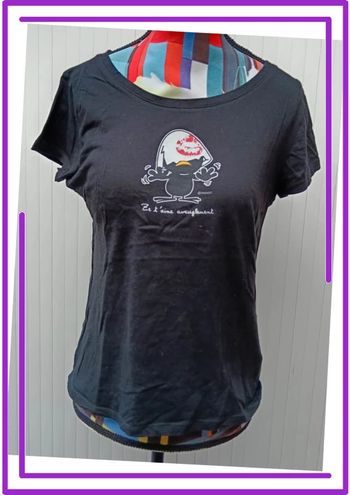 Tee shirt M Cache Cache x Calimero