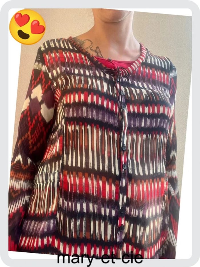 SOLDÉ - Tunique fluide, manches longues, taille 40 - photo numéro 5