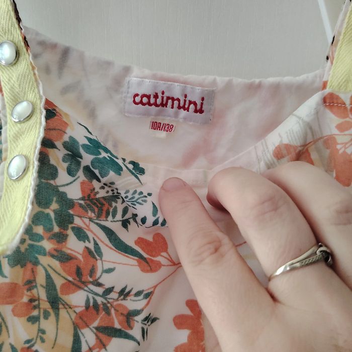 ensemble jupe + haut catimini 8 ans - photo numéro 5