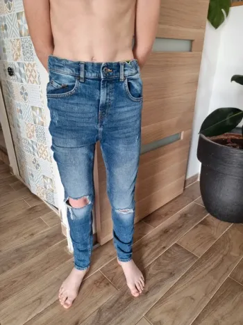 Jean Creeks effet usé/troué 14 ans