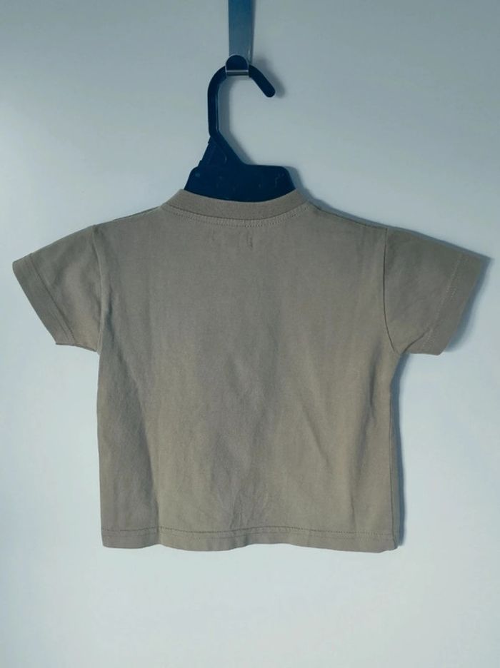 Tee-shirt kaki manches courtes / Kimbaloo - 24 mois - photo numéro 4