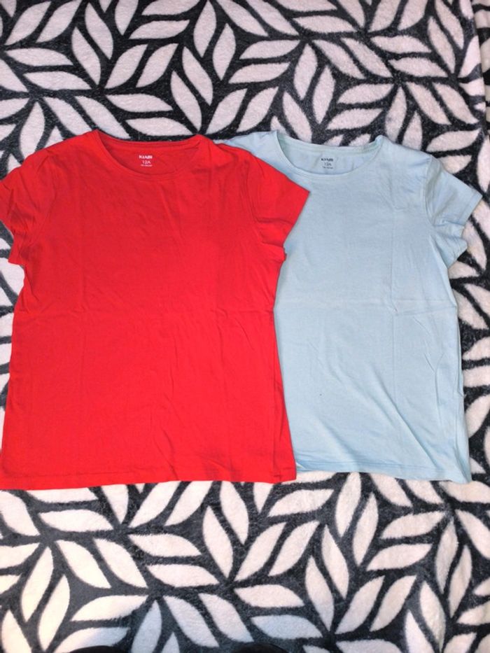 Deux Tee-shirts Kiabi - photo numéro 2