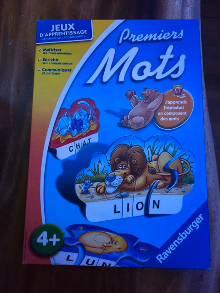 Puzzle mes 1ers mots - photo numéro 1