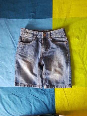 Short en jean garçon 7 ans