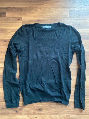 Pull simple noir