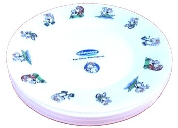 6 assiettes Fromage / Dessert  Arcopal France  Lait Mimosa 