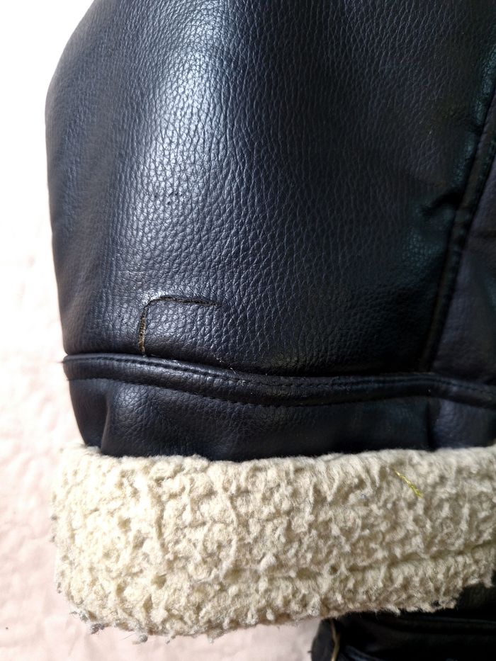 Blouson , homme  , Aviateur  , vintage , Windfield  , taille XL ,  cuir synthétique - photo numéro 8