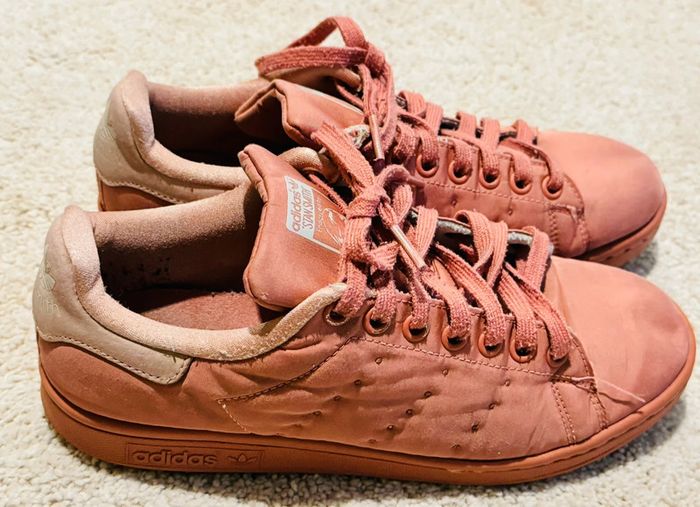 Stan smith 39 1/3 vieux rose adidas - photo numéro 4