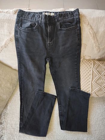 Jean slim noir homme