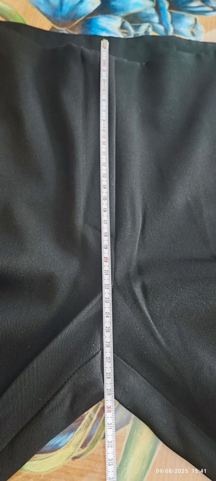 Pantalon noir ceinture intégré T36 - photo numéro 6