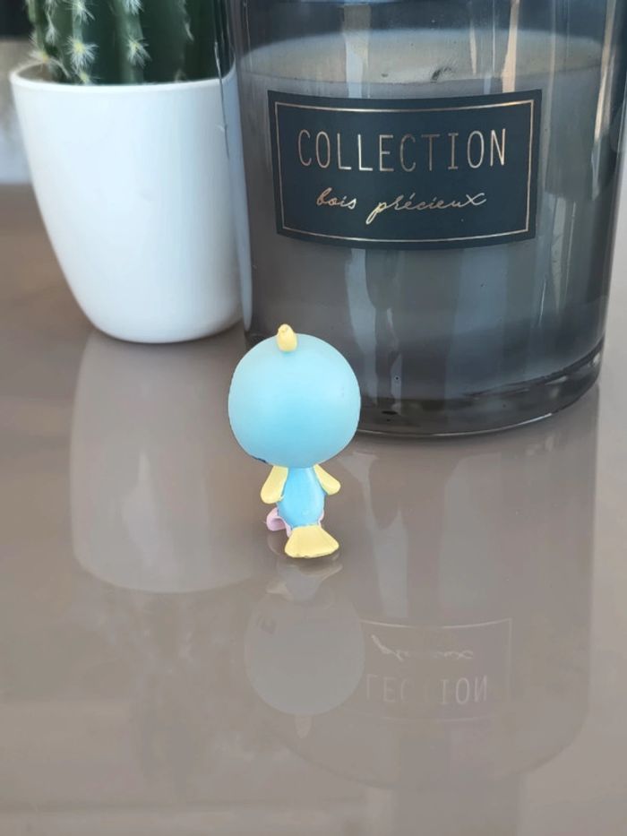 Littlest Pet Shop #2044 light blue parakeet bird - photo numéro 2