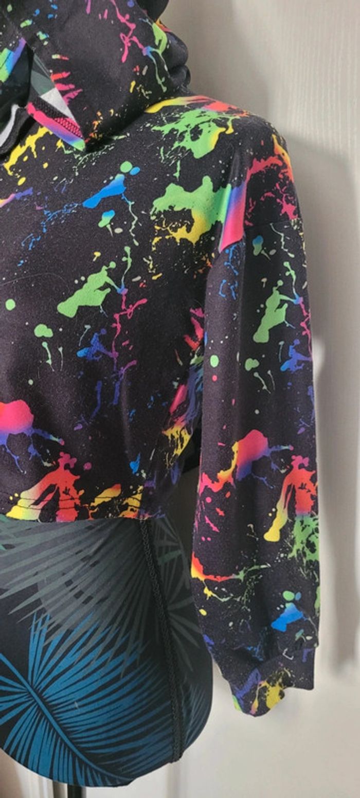 Sweat crop top 10 ans - photo numéro 4