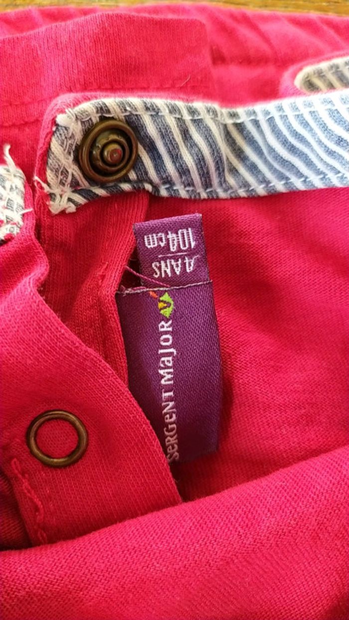 Lot 2 tee shirt sergent major /4-5 ans - photo numéro 3