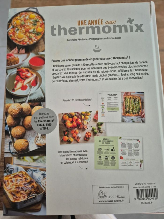 Livre 1 année avec thermomix - photo numéro 2