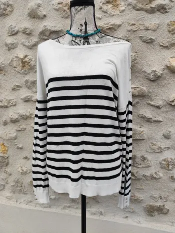 Superbe marinière femme taille M oversize