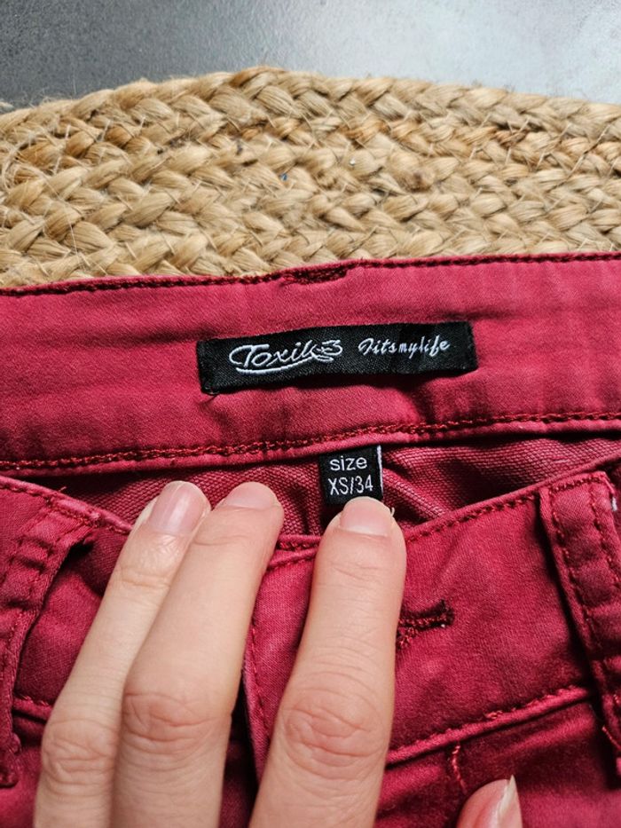 Pantalon bordeau - photo numéro 4