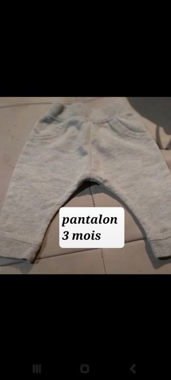Pantalon 3 mois kiabi