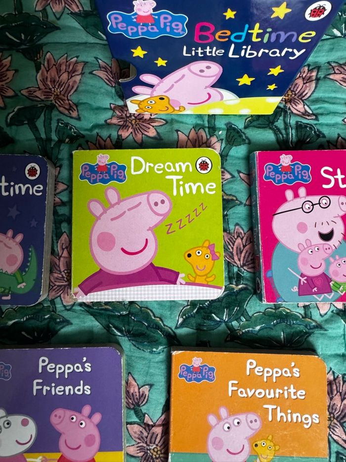 Lot de 10 mini livres Peppa Pig en anglais - photo numéro 6