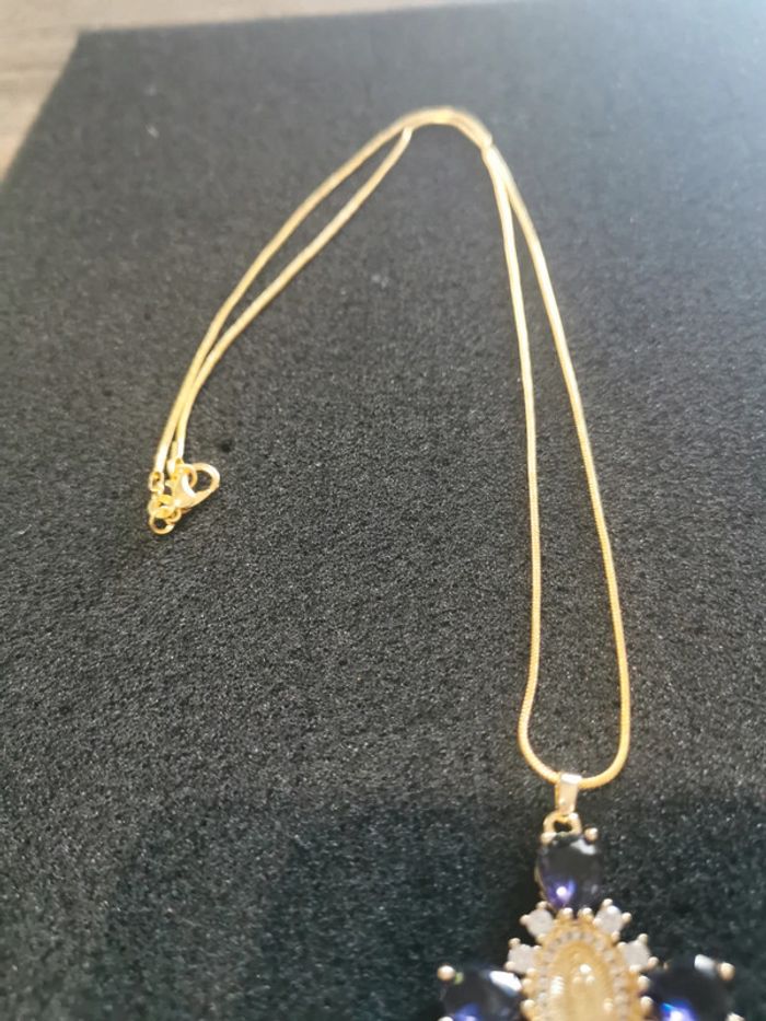 Collier et pendentif spirituel croix chrétienne - photo numéro 4
