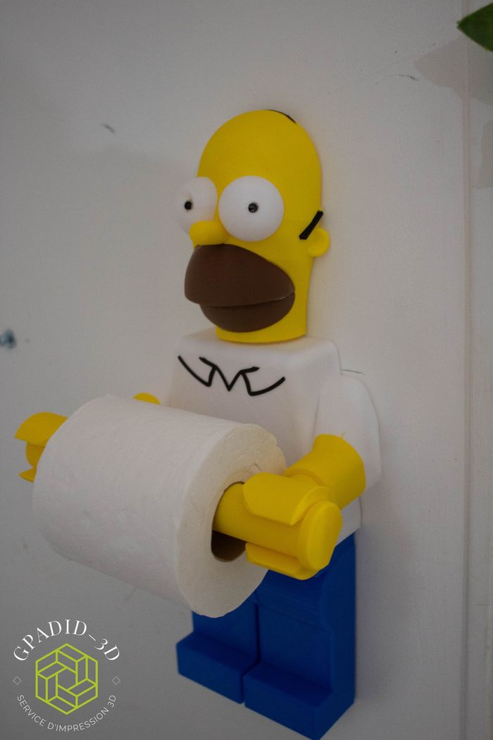 Dévidoir de papier toilette ou simple décoration murale - photo numéro 5