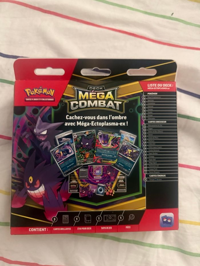 Pokémon : Deck Méga-Combat – Méga-Ectoplasma-ex 🟣✨ - photo numéro 3