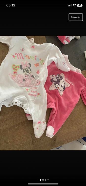 Lots bodies et pyjamas 1 mois